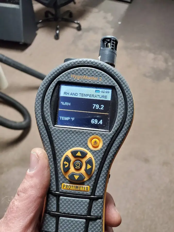 Moisture meter humidity assessment for Mold Remediation & Removal in Frankenmuth